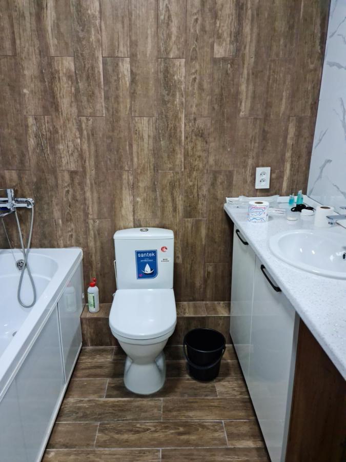 Апартаменты В Центре, В Новом Доме อัลมาตี ภายนอก รูปภาพ